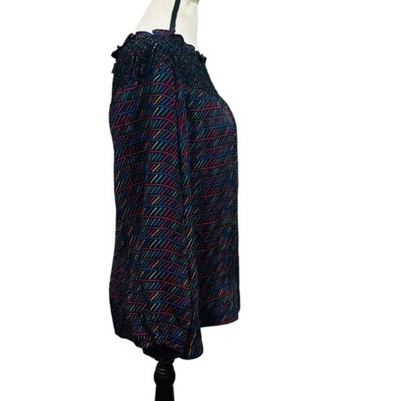 plenty by TRACY REESE Off-the-Shoulder Chemise Blouse top size small - Picture 6 of 10